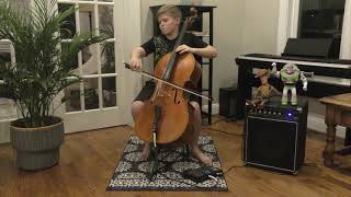 Video thumbnail of "You've Got a Friend in Me (from Toy Story) - Live Looping Cello - Tatecello"