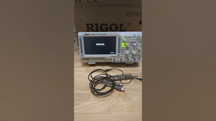 Rigol DS1054z boot up