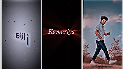 Aaj Bijli Bhi Girwani Hai Video Editing-Trending Alight Motion XML/Preset Video Editing-New XML A/M