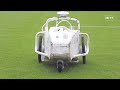 Robotic pitch marking with gps  altrincham fc