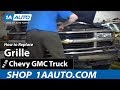 How To Replace Grille 1992-99 Chevy Suburban