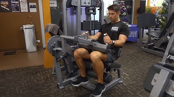 Hamstring Curl Machine One and a Quarter Method