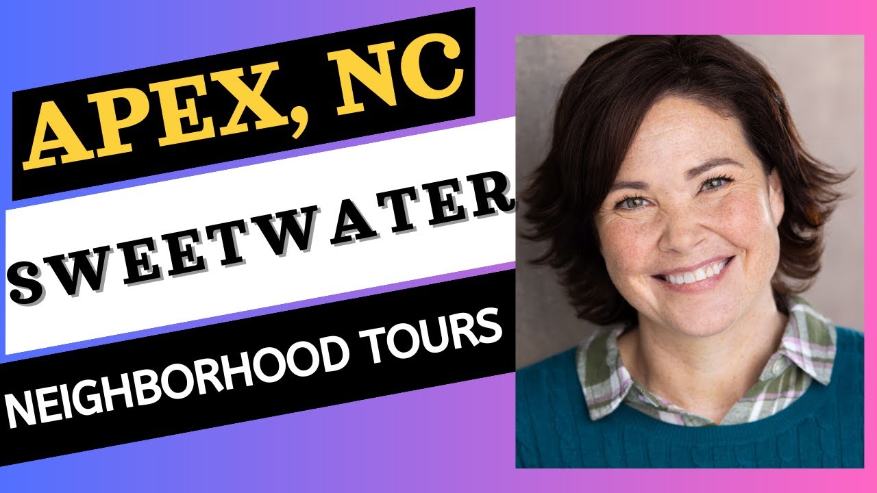 Driving Tour of Sweetwater Community in Apex, NC YouTube
