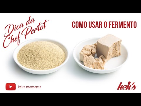 Vídeo: Como Usar Fermento Comprimido