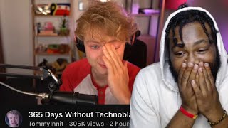 Joey Sings Reacts To Tommyinnit 365 Days Without Technoblade | VERY EMOTIONAL