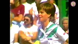 1986 Wimbledon SF : Hana Mandlikova vs Chris Evert-Lloyd (2d set) 2/2