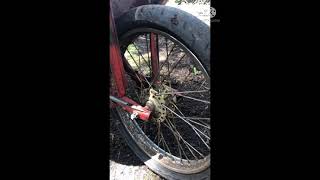 Rekayasa Tehnik. Panen Sawit Modifikasi Ban Angkong Ring 17