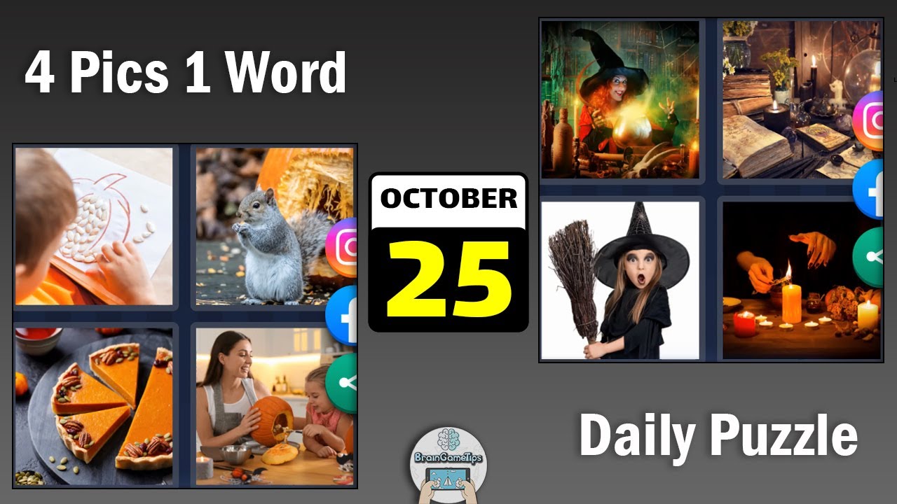 4 Pics 1 Word - Daily Puzzle October 25 2021 Answer