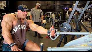 12 days out Arnold Classic - Full Back Training