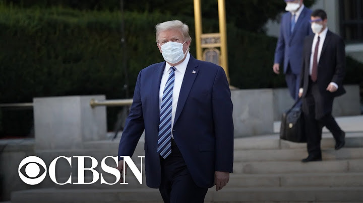 Trump to make first public appearance today since coronavirus diagnosis
