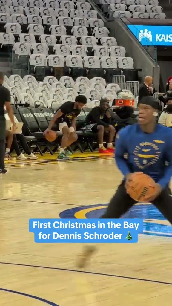 Dennis Schroder’s first Christmas in the Bay ?