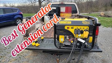 What extension cord for your generator?  Rv, Boondocking, Camping, and Working.