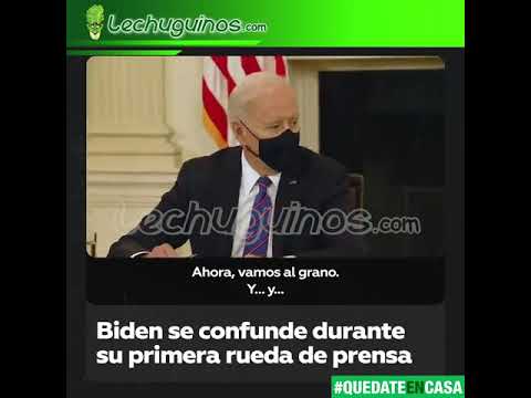 ¡DE SANATORIO! Vea como el Alzheimer hace que a Biden se le olviden las cosas