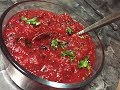 Cranberry Apple Chutney or Sauce  - Perfect Recipe for Thanksgiving