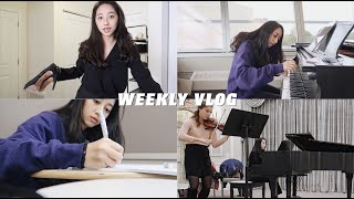 (ENG)美國鋼琴碩士日常西北大學Northwestern Weekly Vlog