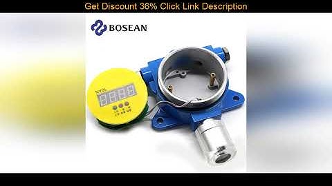 Slide Bosean Industrial Gas alarm detector Explosion-proof combustible gas detector concentration d