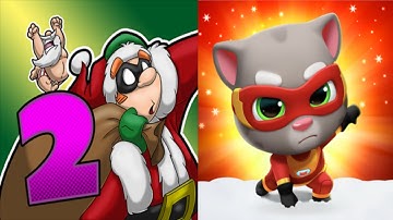 Robbery Bob 2 vs Talking Tom Hero Dash New Update Gameplay Android,ios Part 32