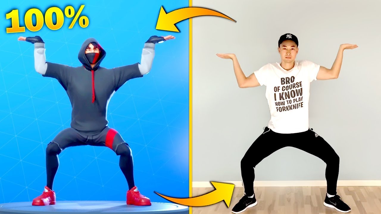 Fortnite Dances In Real Life But They Are 100 In Sync Best Fortnite Dances In Real Life Youtube - roblox dance in real life