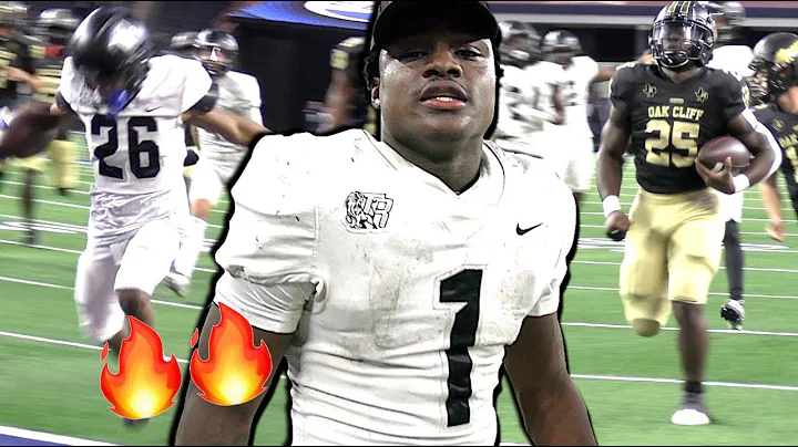 South Oak Cliff vs. Richmond Randle: TEXAS 5A D2 State Title Thriller Comes Down to Final Kick! 🏈🔥