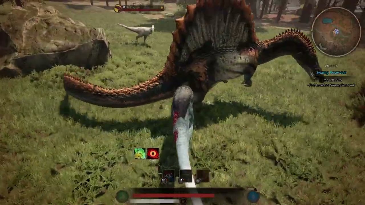 Pack Hunt Strategy Using Combat Timer Path Of Titans Gameplay Youtube