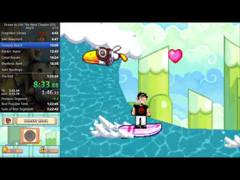Drawn to Life: The Next Chapter (DS) Any% Speedrun in 1:24:05