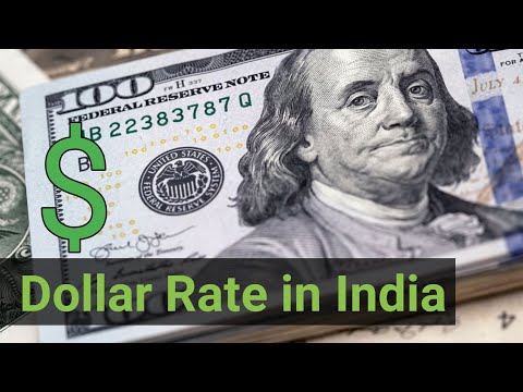 Dollar rate in india