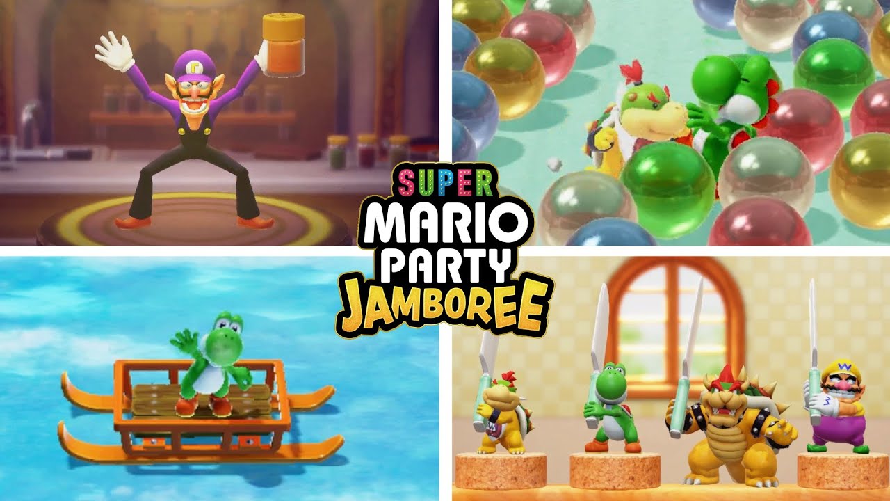 SUPER MARIO PARTY JAMBOREE – MINIGAMES COMPILATION #2