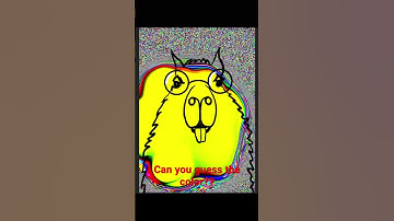 Nerdy Capybara 🤓🤓🤓Can you guess the color?? #procreate #capybara #capybaralove #capybaramemes