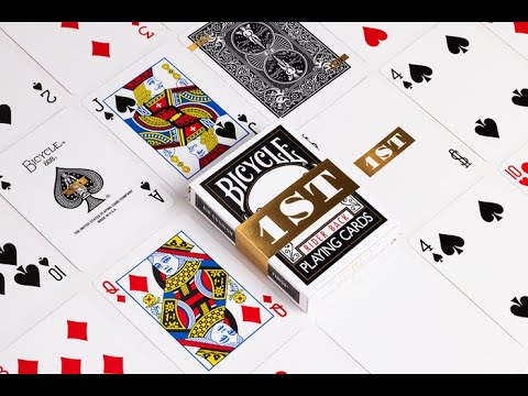 BICYCLE RIDER BACK BLACK 24こ Bicycle x 1st Rider Back Black Deck Review - YouTube