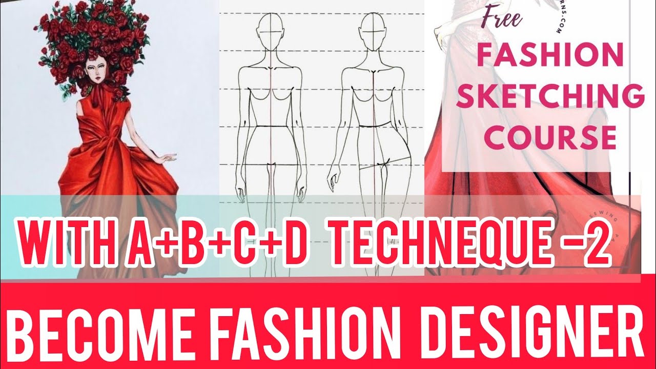 Online Fashion Design Course/Design Process Technique - YouTube