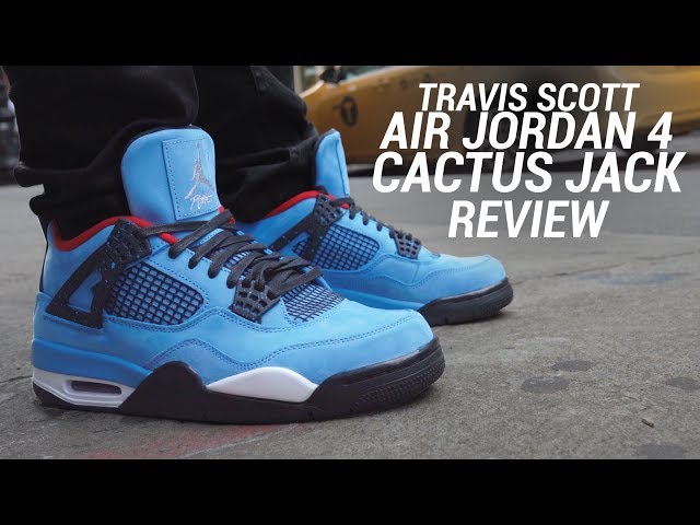 besøg George Eliot Chip AIR JORDAN 4 TRAVIS SCOTT CACTUS JACK REVIEW - YouTube