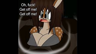 Python Snake Squeezes And Eats A Deer Girl - The Comic Python Snake Squeezes And Eats A Deer Girl - The Comic