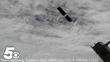 UA satellite ARKSat-1 deployed by NASA