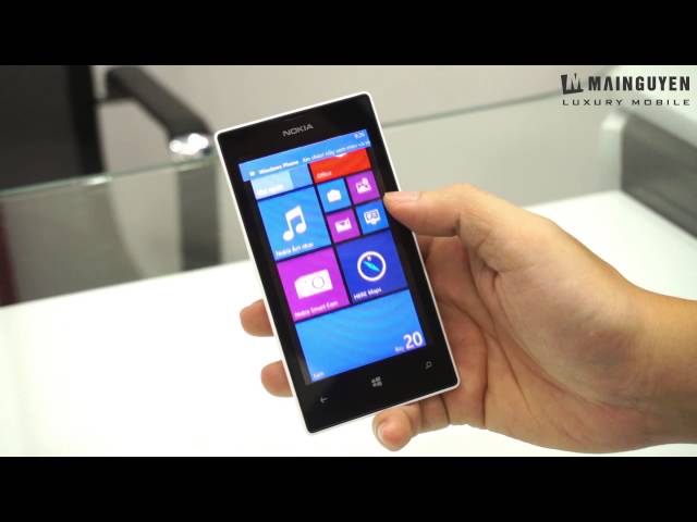 [Khui hộp] Điện thoại Nokia Lumia 525 - www.mainguyen.vn