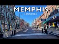 Memphis downtown walking tour  memphis travel guide  2023  travel memphis  4k  memphis tennessee