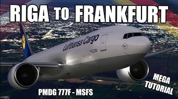 ✈️👨‍✈️ VATSIM Flight: EVERYTHING Explained | Real 777 Pilot | EVRA to EDDF | FULL ATC | PMDG 777F