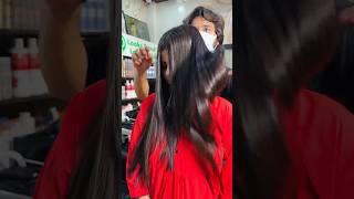✅Smoothening Therapy 🔥🎨#youtube #lookstrendz #hairsalon #hairbyrahil #botox #youtubeshorts