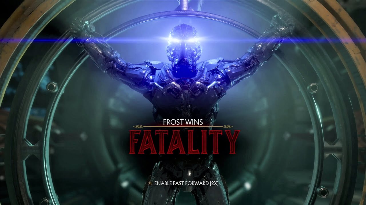 Mortal Kombat 11 Frost Fatality speed attack - YouTube