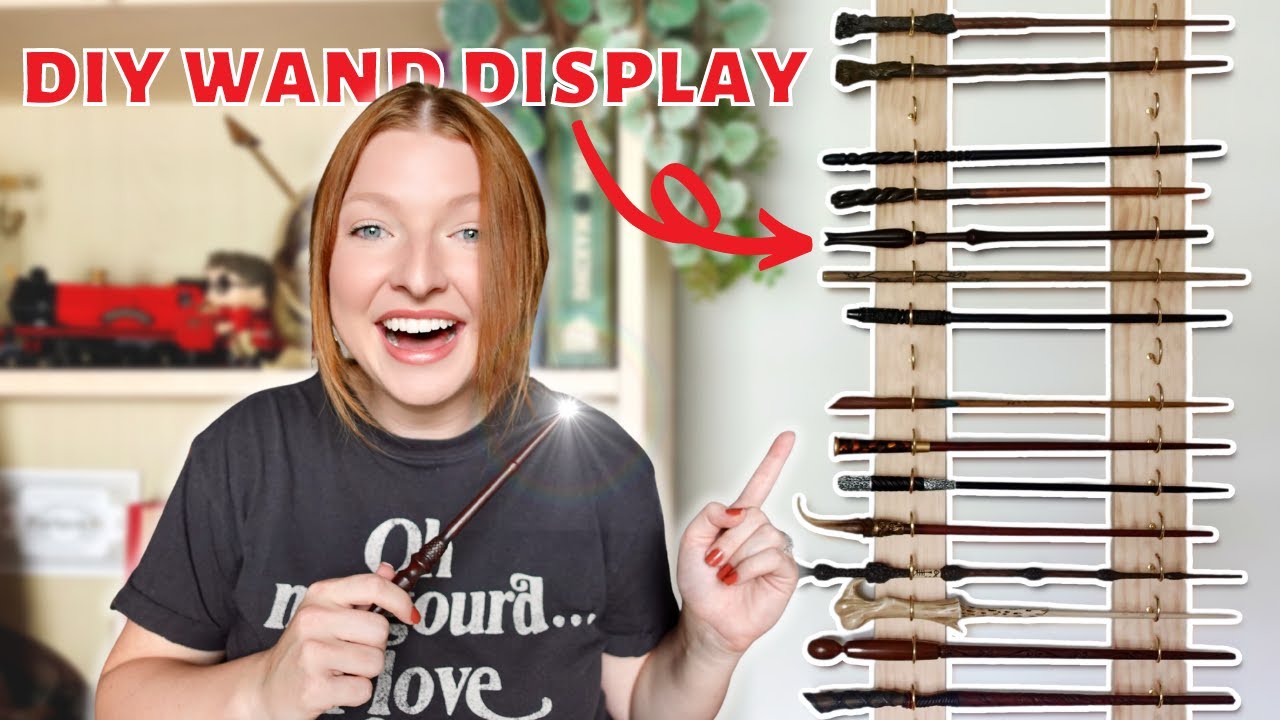 DIY Harry Potter Wand Stand (Quick & Easy) 