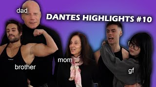 Highlights from Dantes & Girlfriend COOKING STREAM ft. Mom, Dad, Brother