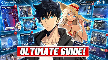 Ultimate Guide For Beginners To Grow Up Fast In Solo Leveling Arise!