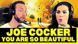 WOAH! HE HAS A VOICE LIKE NO OTHER! First Time Hearing Joe Cocker - You Are So Beautiful Reaction!