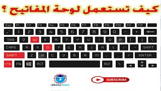 Vidéo 4 , informatique (darija) | لوحة المفاتيح  clavier  |  تعلم المعلوميات بالدارجة البسيطة