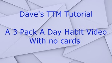 TTM tutorial