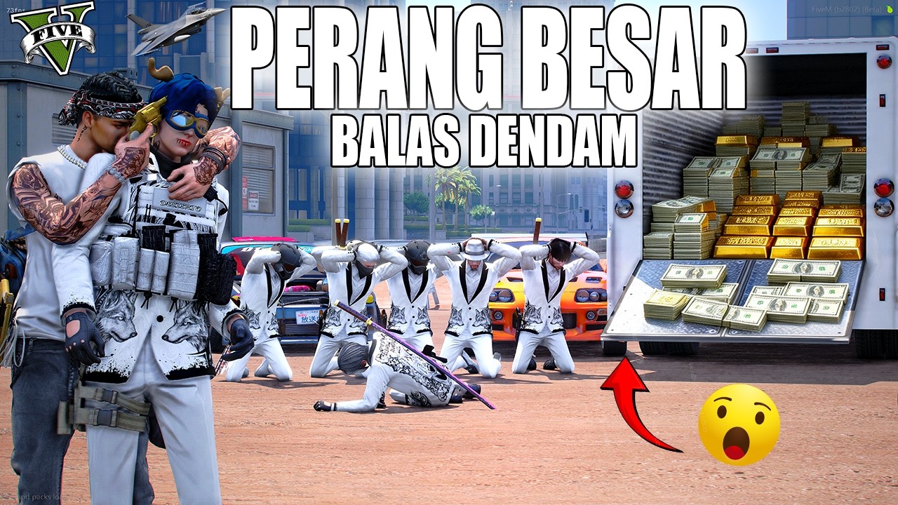 BALAS DENDAM !! PENGHANCURAN MAFIA PENCULIK JOHAN ?!? GTA 5 ROLEPLAY