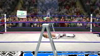 WWE '13 619 into sweet chin music