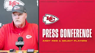 Andy Reid, Patrick Mahomes & Trent McDuffie Speak to the Media at OTA's | Press Conference 5/21