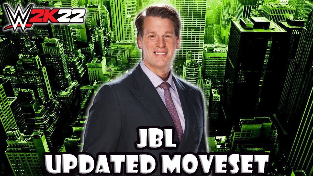 WWE 2K22 JBL Updated Moveset YouTube