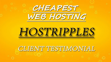 Cheapest Web Hosting Company in India | Hostripples Client Reviews