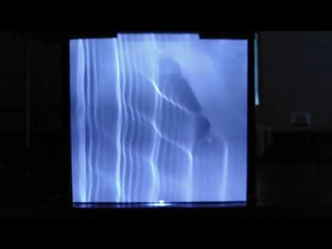 Ripple Tank 03b Small Angle Reflection Slow Motion